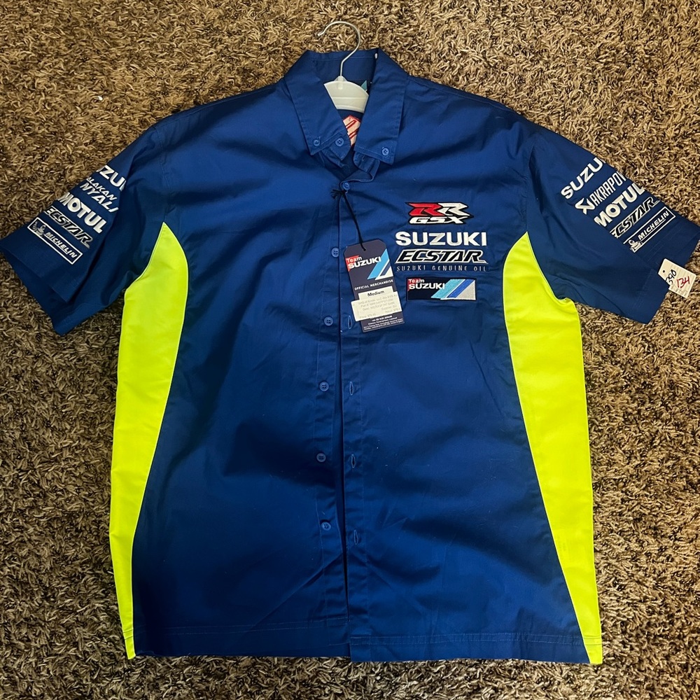 2017 Team SUZUKI ECSTAR Mens Pit Shirt